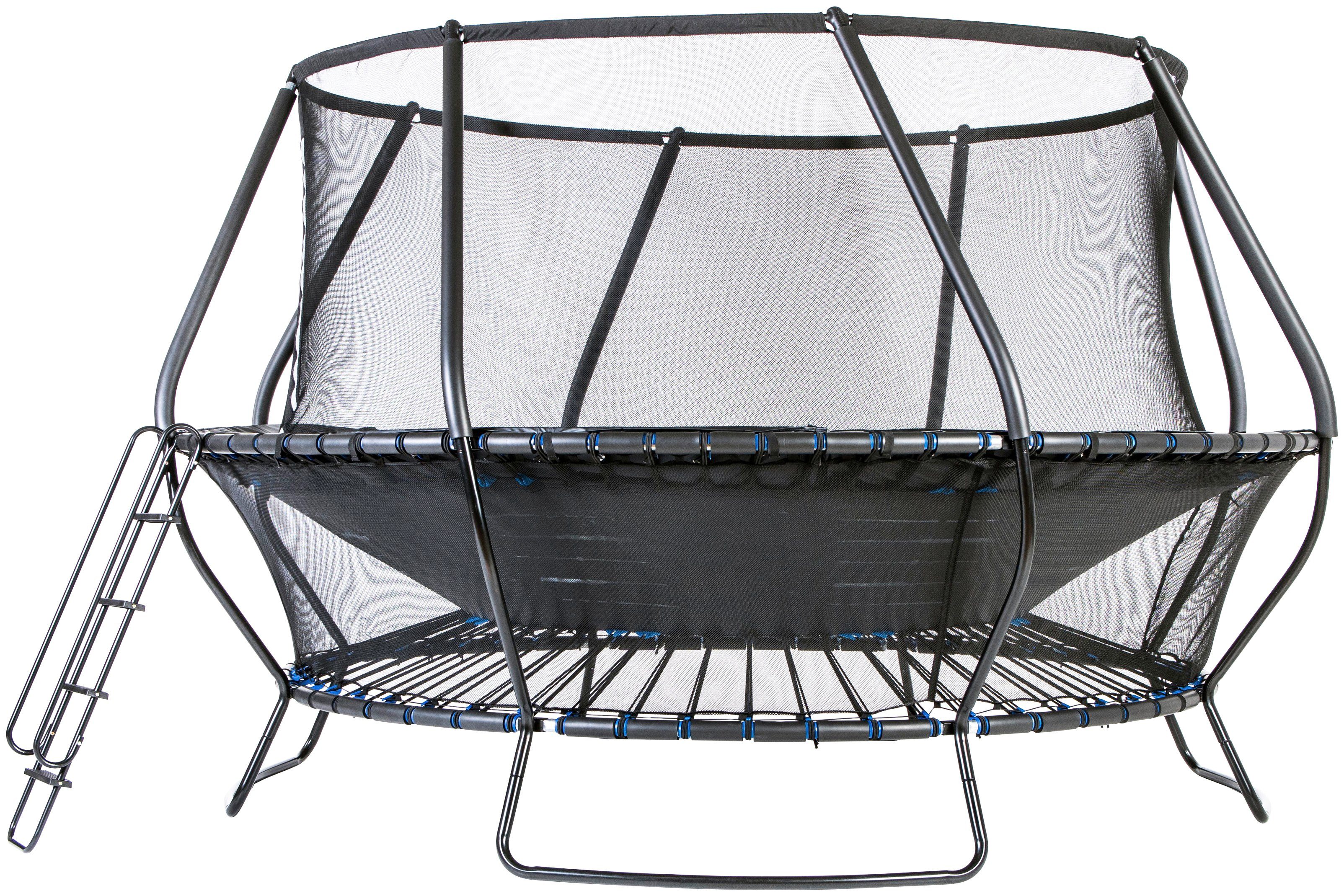 plum Gartentrampolin Freebound Trampolin BOWL, 416 cm mit Sicherheitsnetz