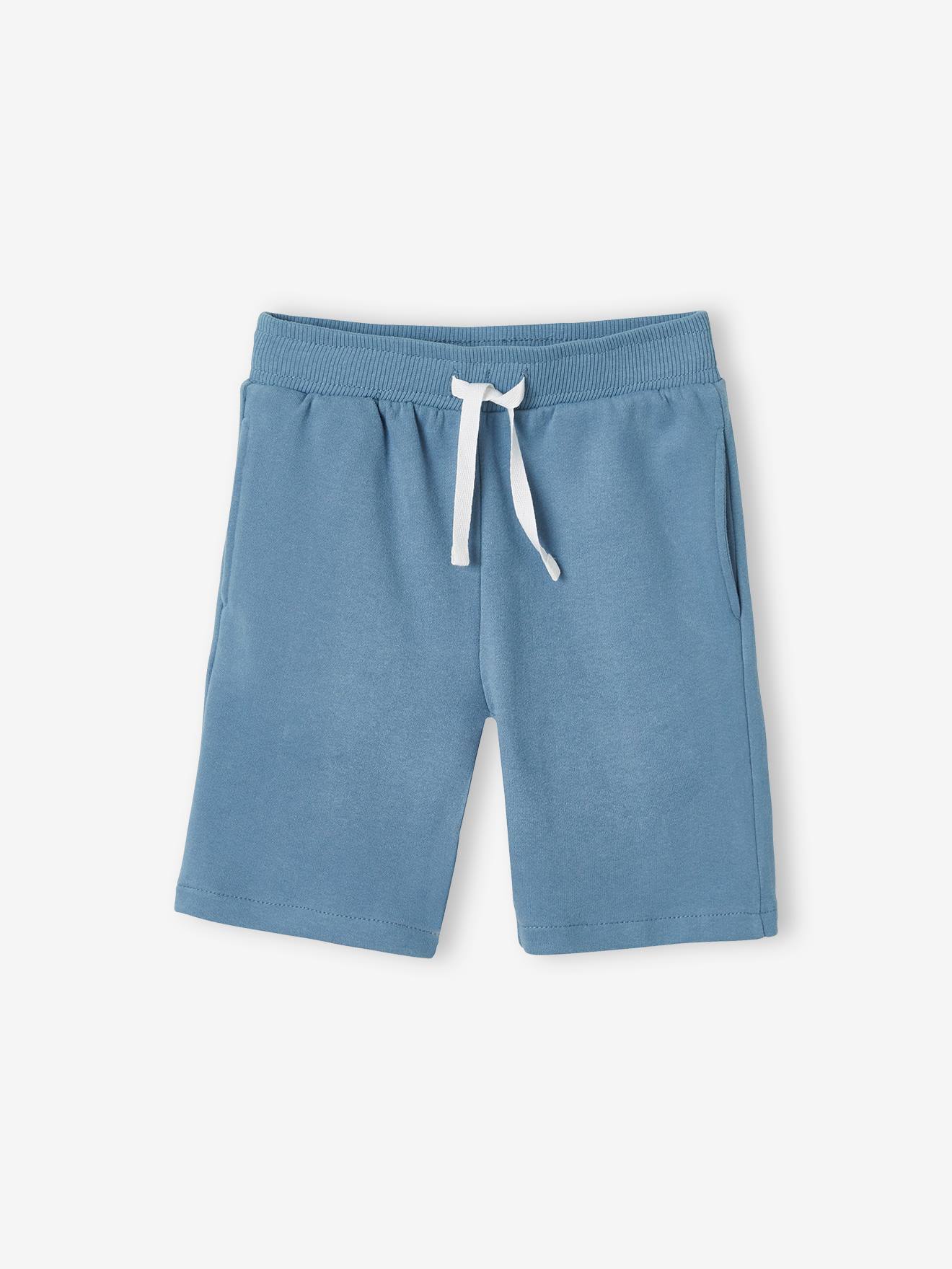 Vertbaudet 2er-Pack Jungen Sweat-Shorts BASIC Oeko-Tex - rot+nachtblau