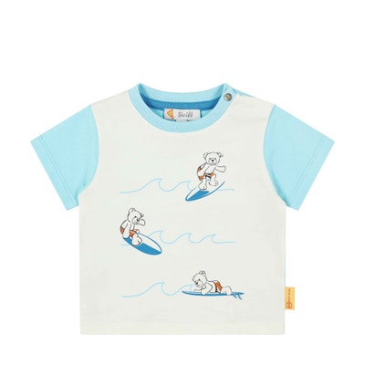 T-Shirt kurzarm, hellblau für Jungs