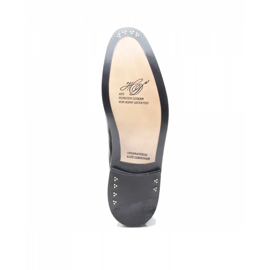 Heinrich Dinkelacker - Businessschuhe Derby LUZERN PLAIN C Cordovan - schwarz