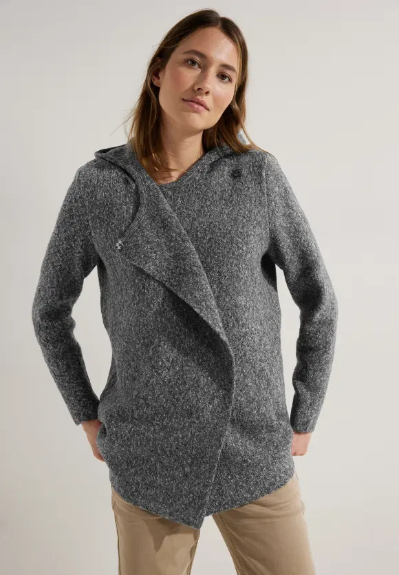 CECIL Cosy Hoodie Cardigan