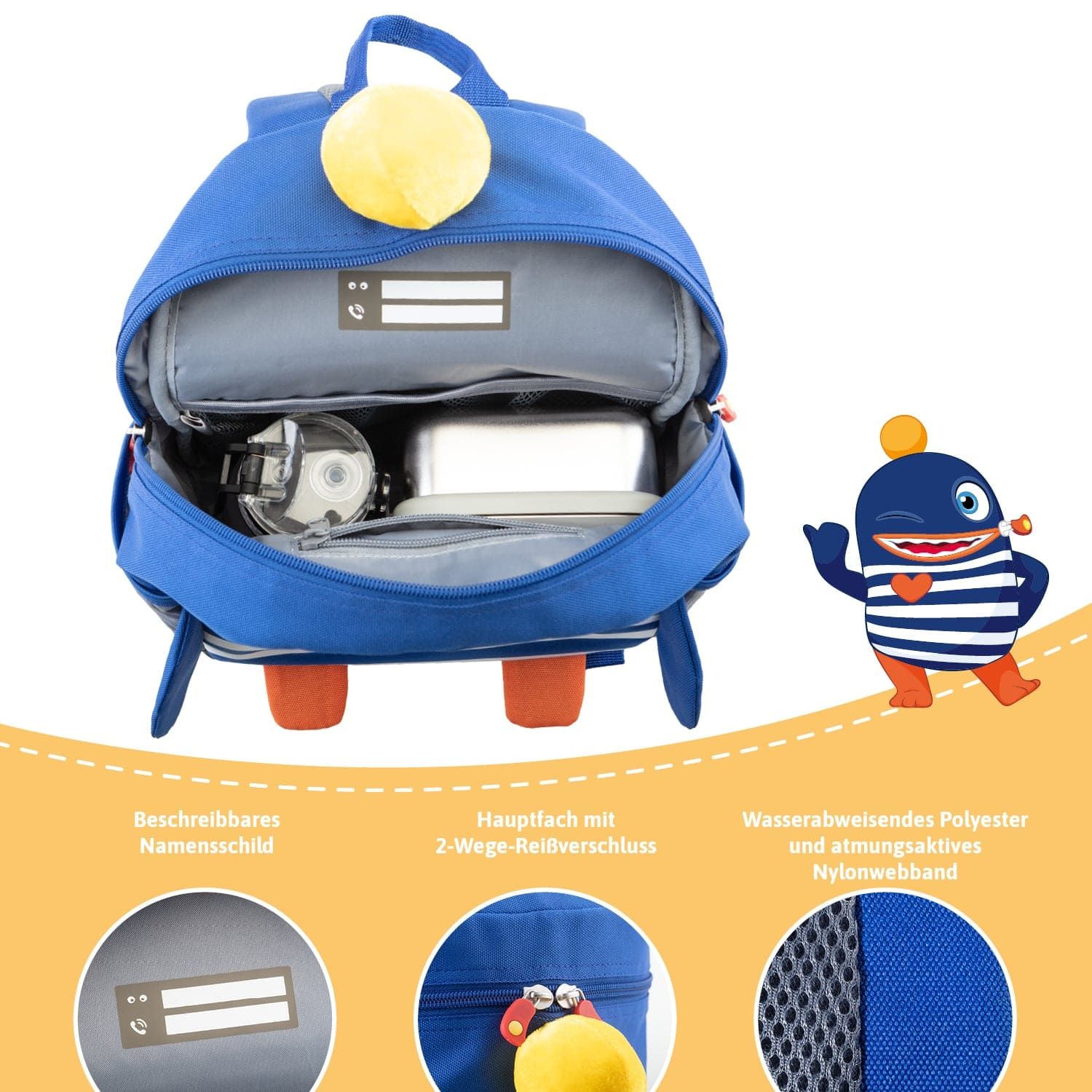 Skandika Sorgenfresser Ping Kinderrucksack