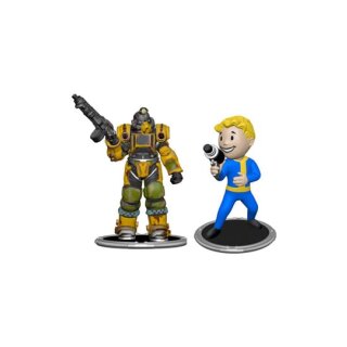 Fallout Minifiguren 2er-Pack - Excavator & Vault Boy (Gun)