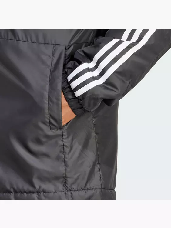 adidas Essentials 3-Streifen Insulated Hooded Jacke