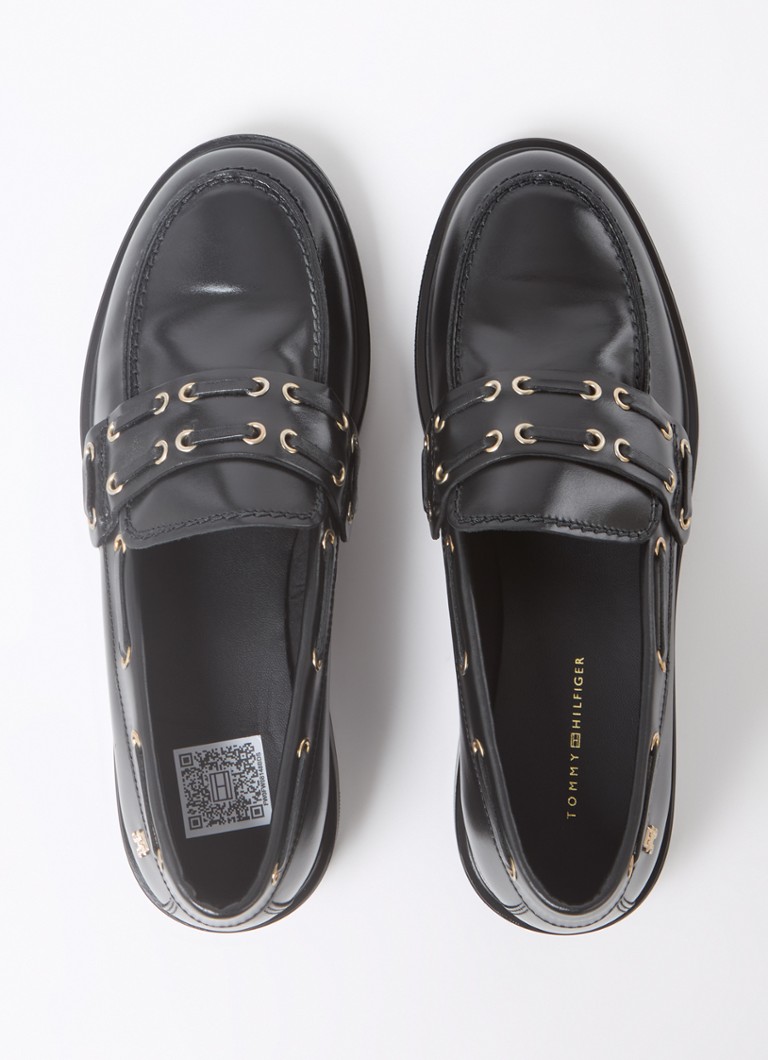 Mocassins de couro Tommy Hilfiger