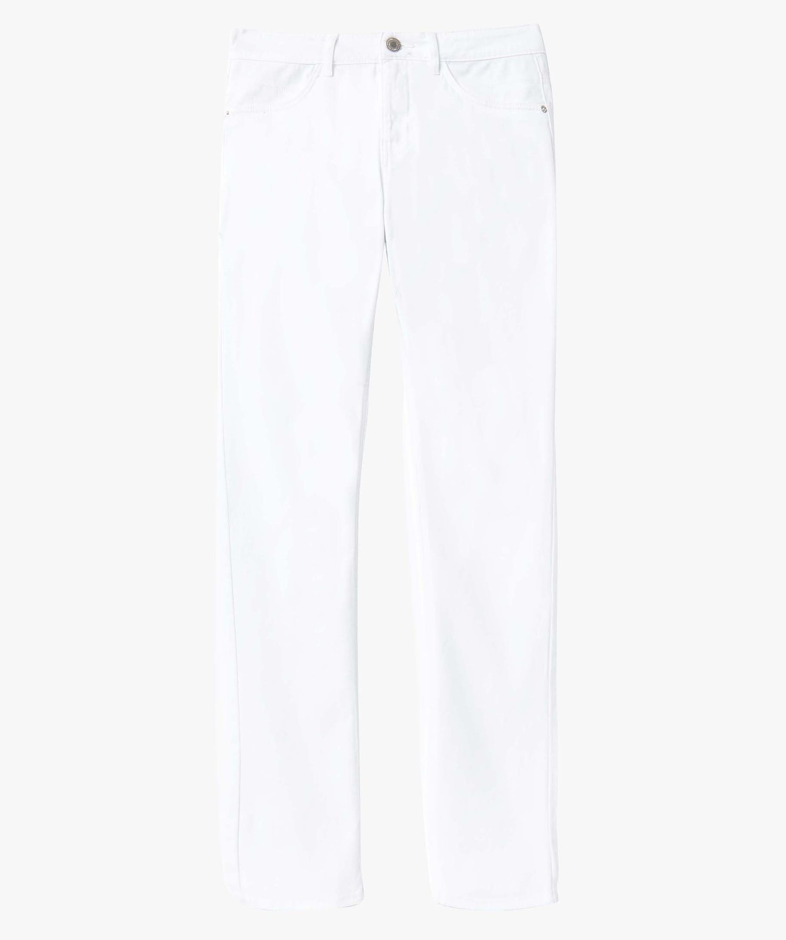 Jean femme coupe Regular - L26 blanc | GEMO