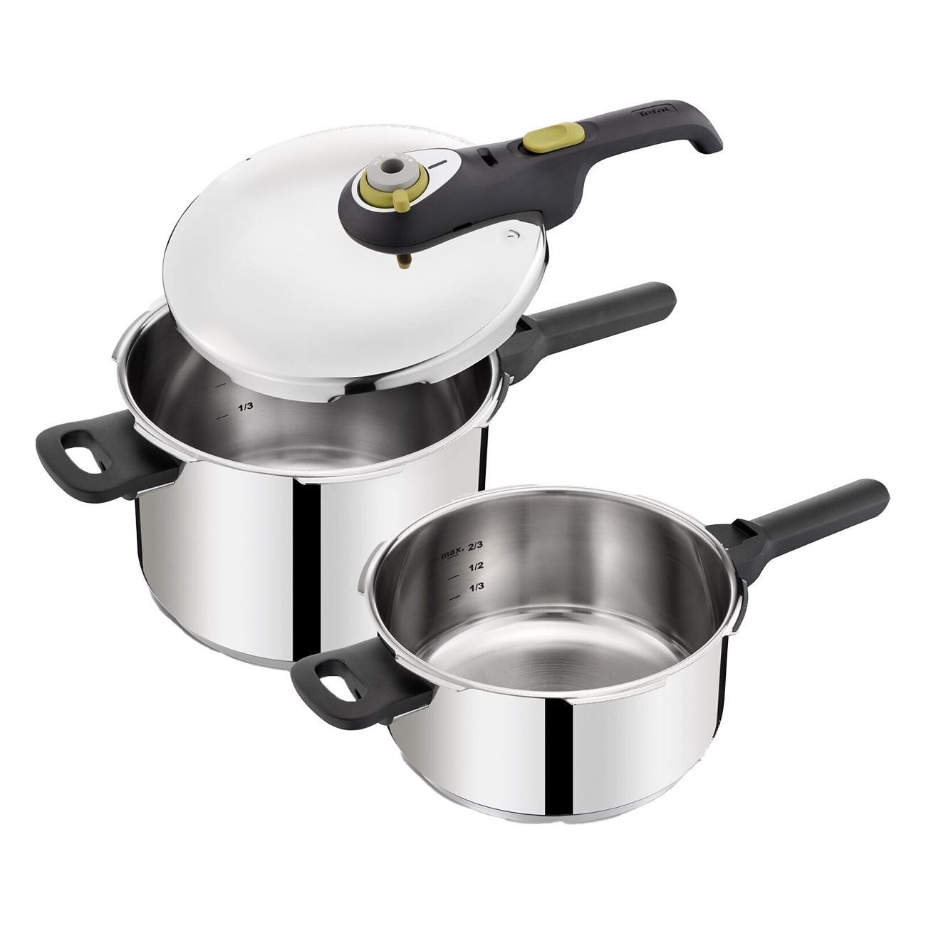 Tefal Schnellkochtopf P2544341 Secure5 Neo Set 2-teilig 4/6 L