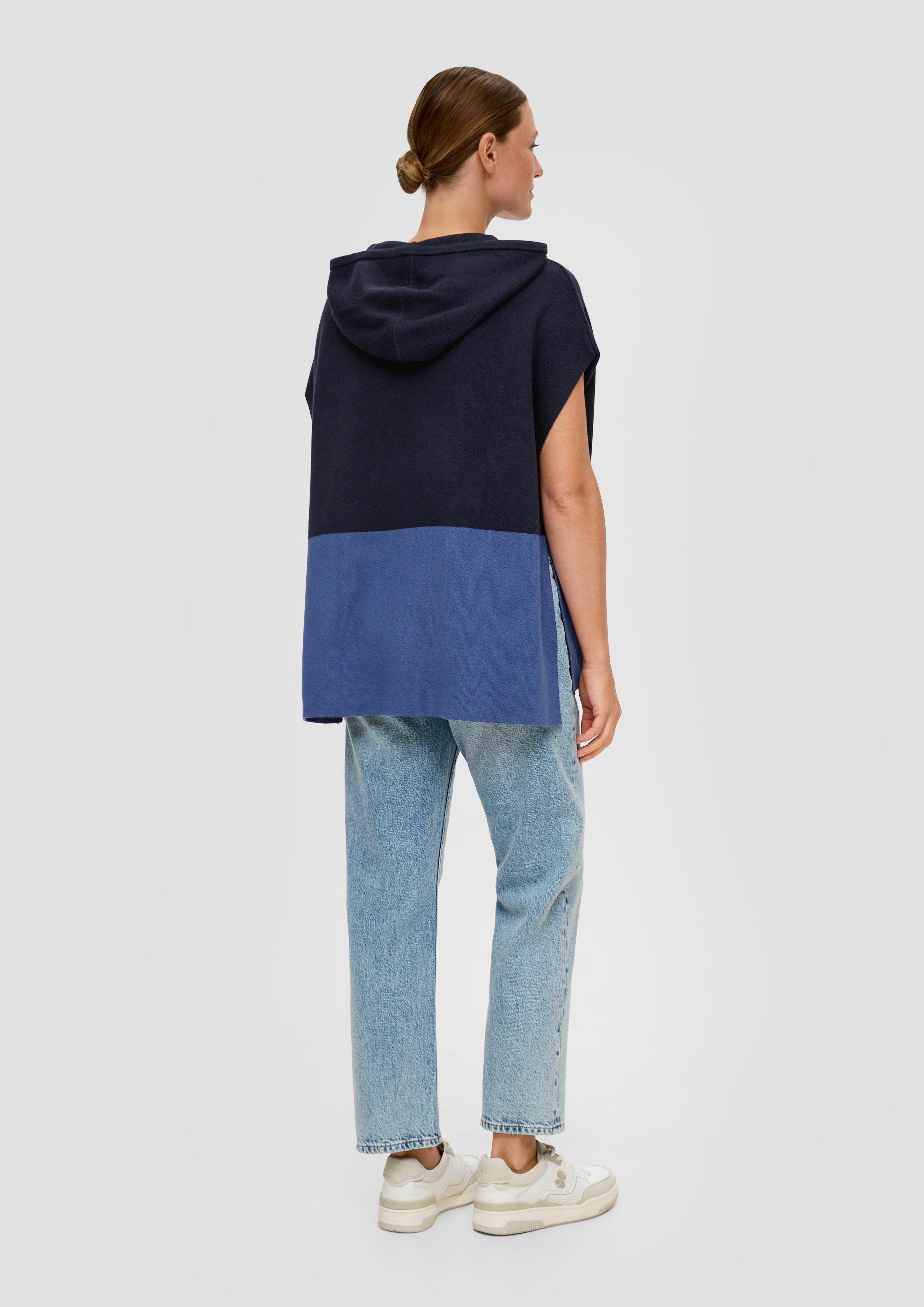 Strickponcho aus Viskosemix  2134249-5959