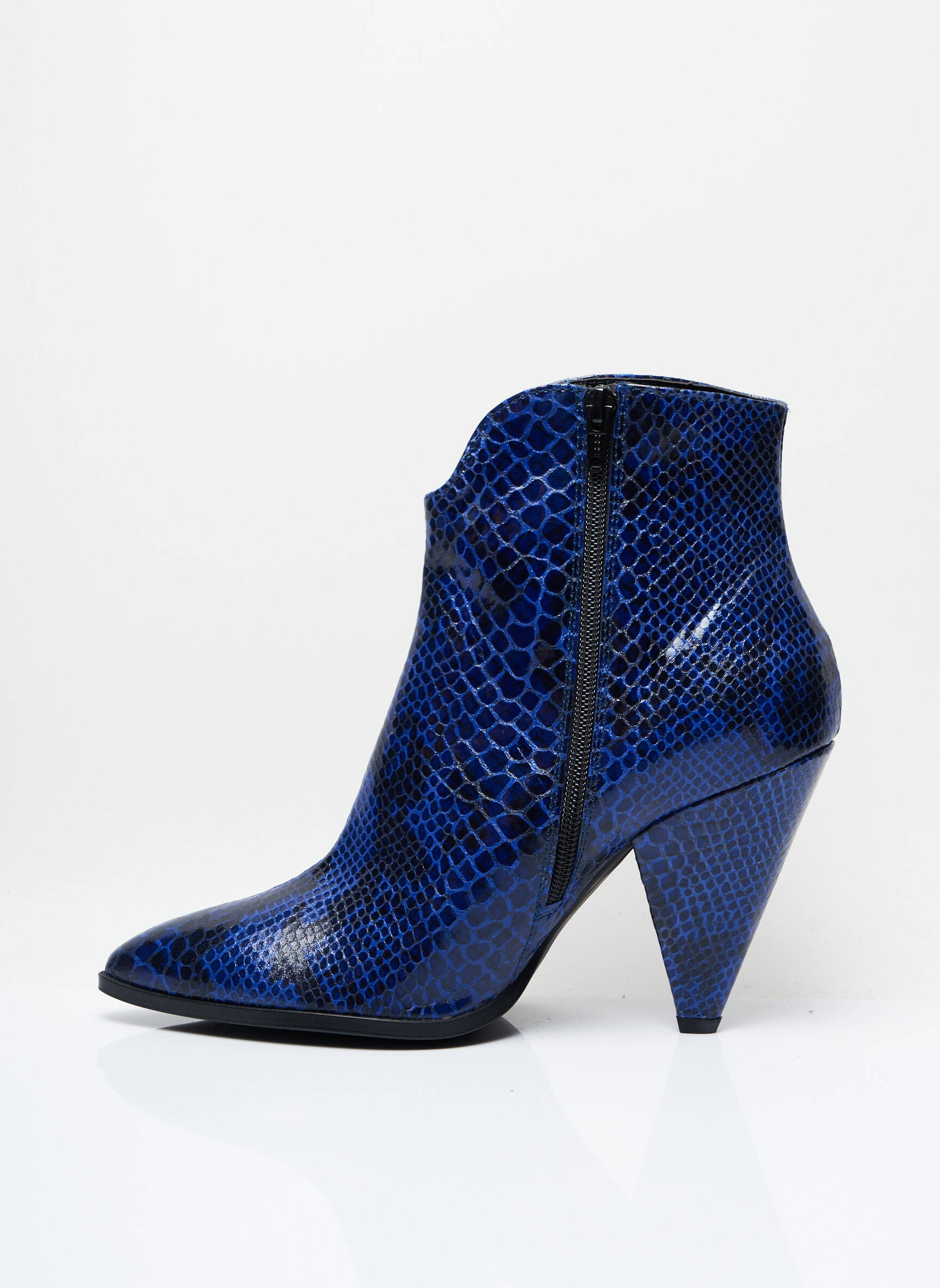 Sisley Bottines Femme couleur bleu