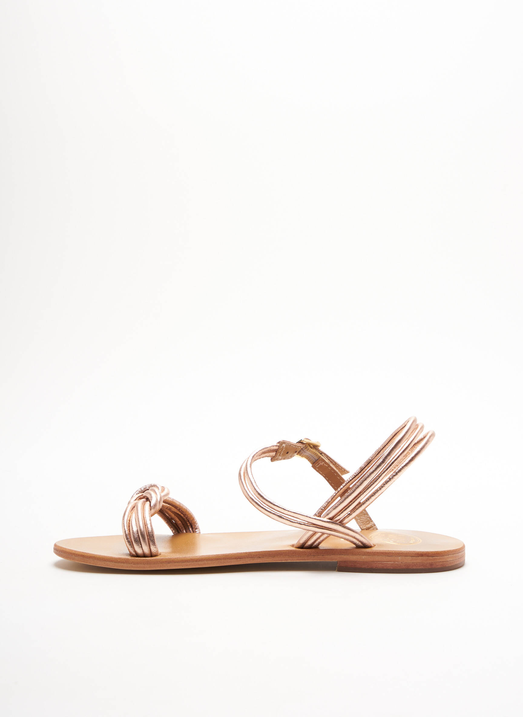 White Sun Sandales Nu Pieds Femme couleur jaune