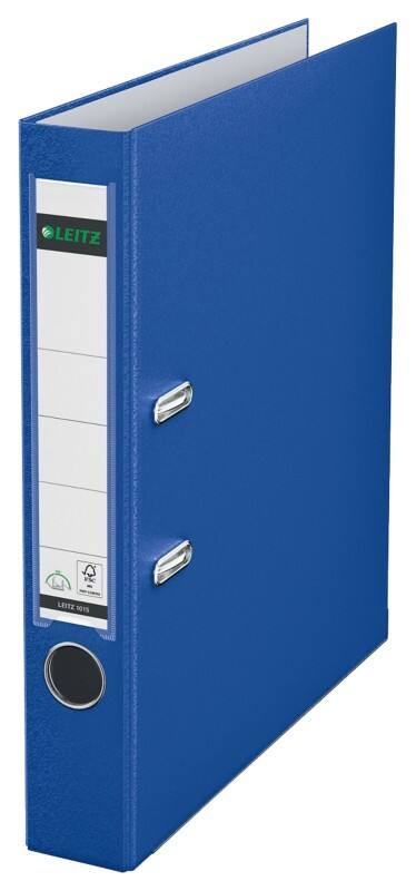 Leitz 180° Ordner DIN A4 52 mm Dunkelblau 2 Ringe 1015 PP (Polypropylen) Glatt Hochformat