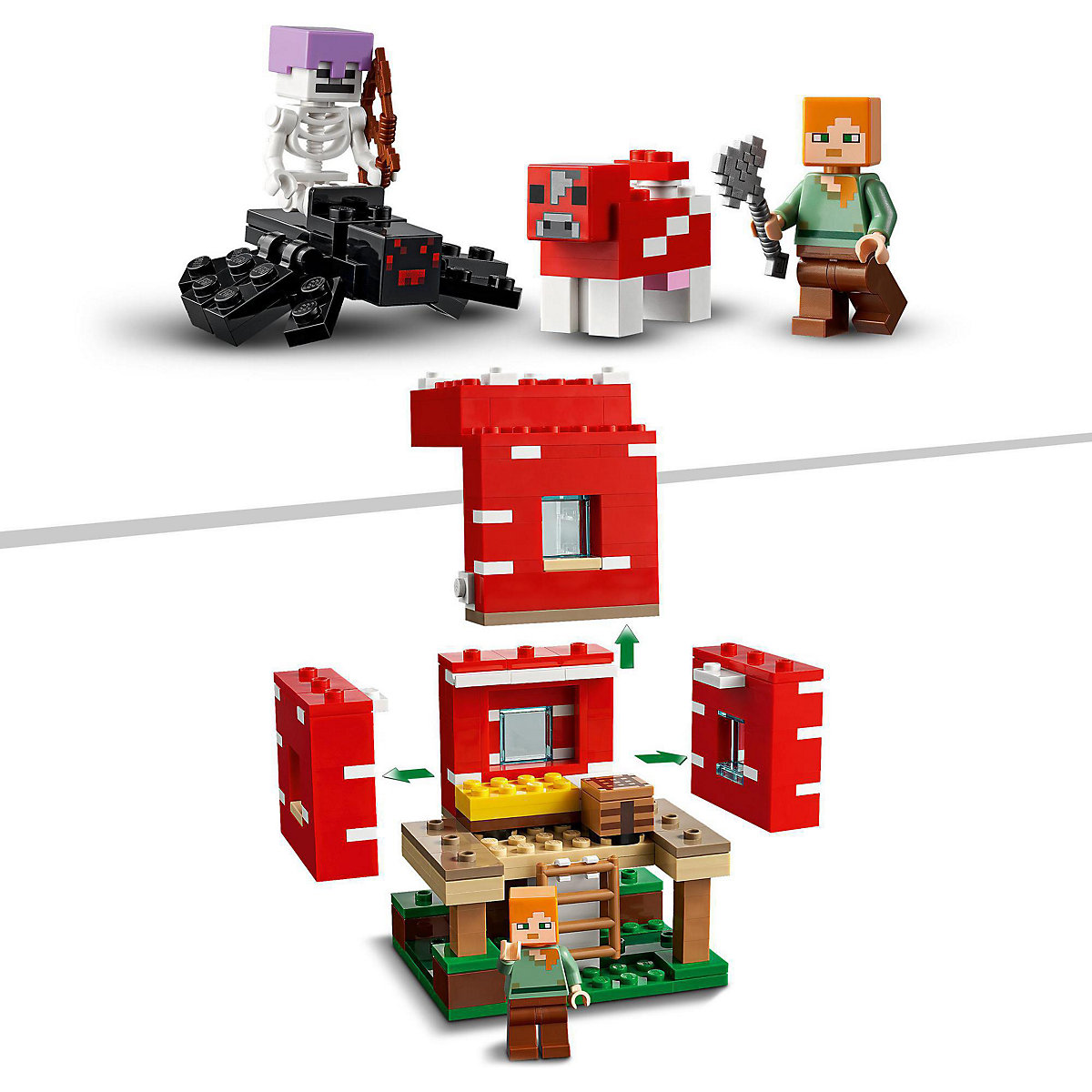 LEGO® Minecraft 21179 Das Pilzhaus