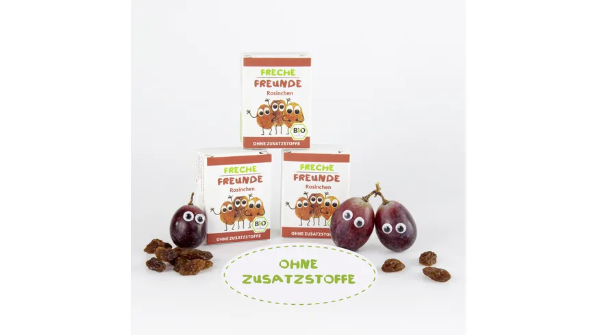Freche Freunde Bio Freche Rosinchen 42 g