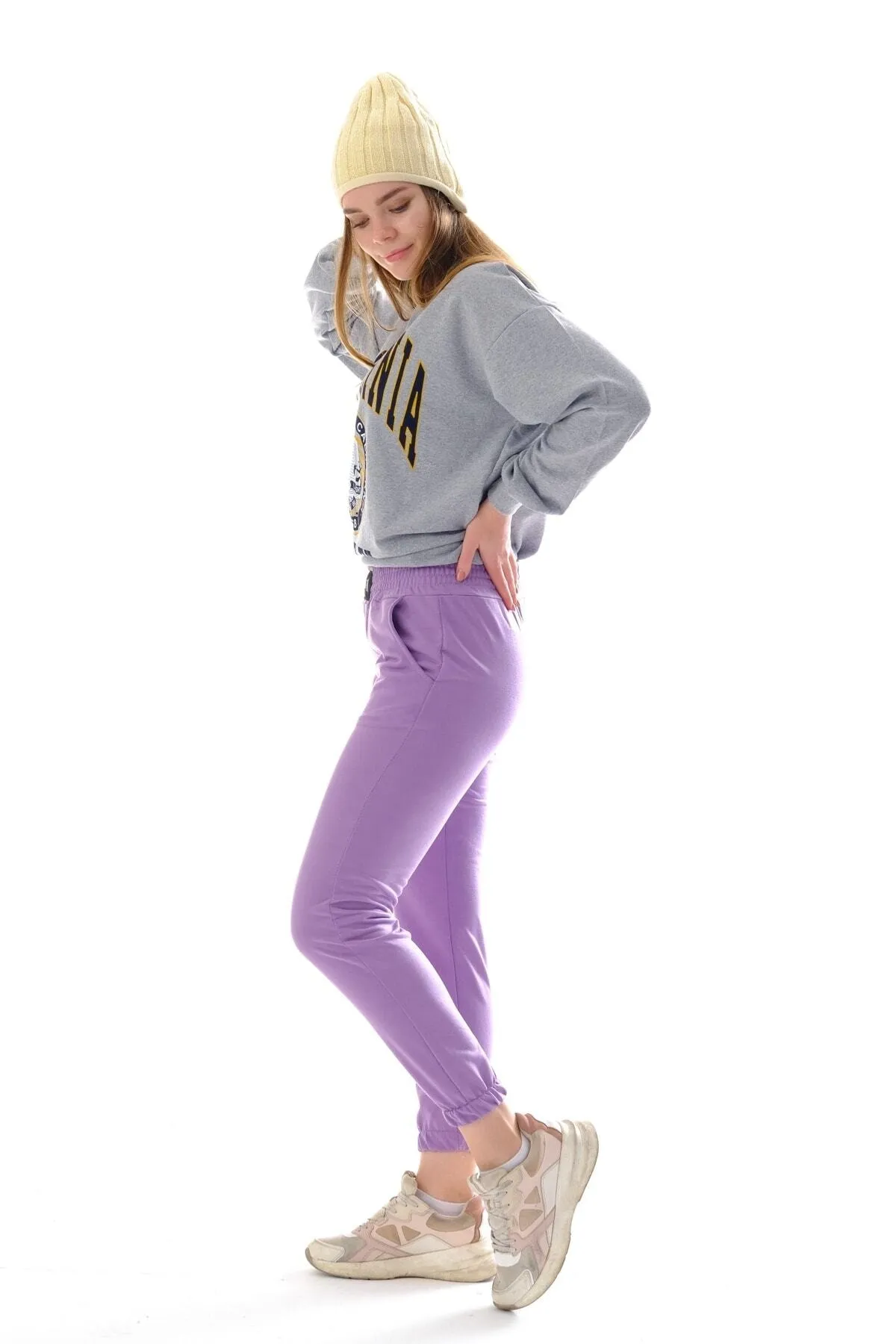 MOONBULL  Jogginghose - Lila - Slim