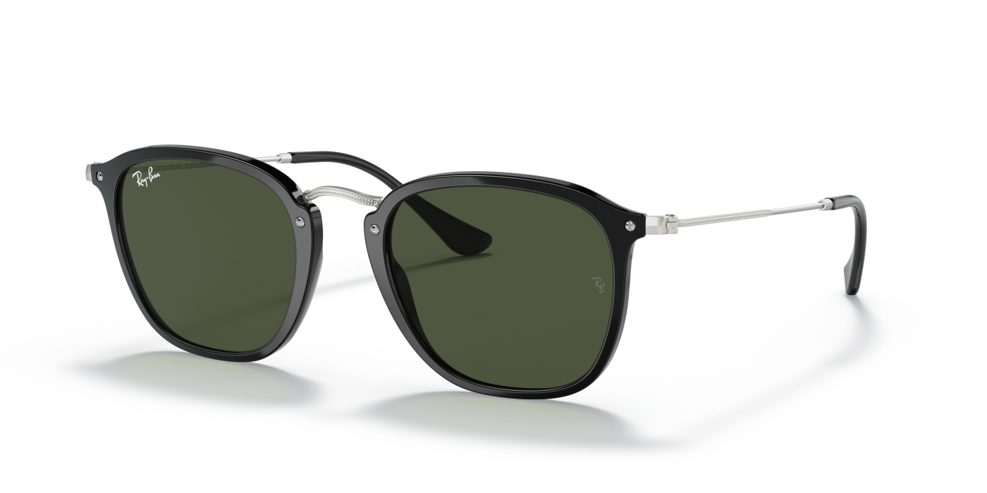 RB2448N - Negru lucios Verde