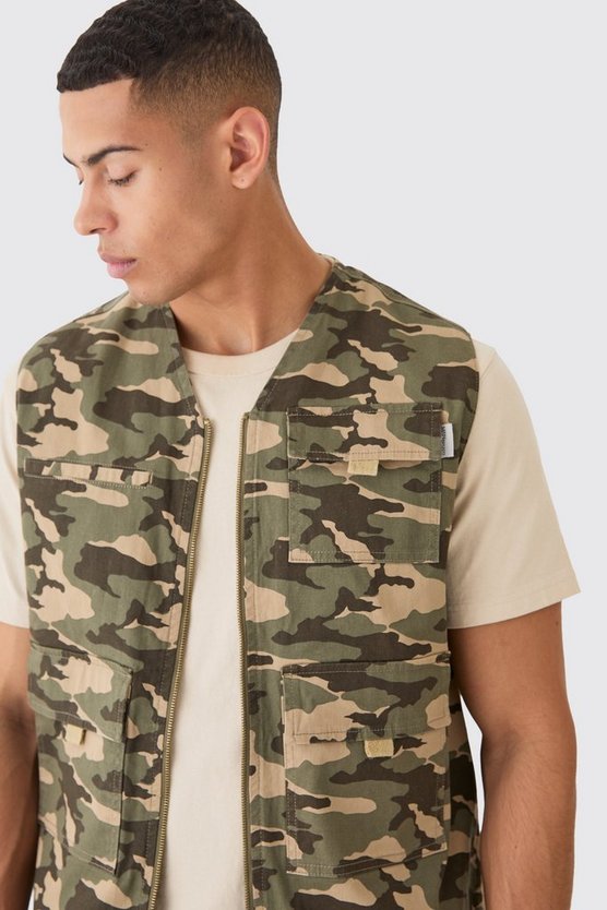 Camouflage Utility Twill-Tanktop