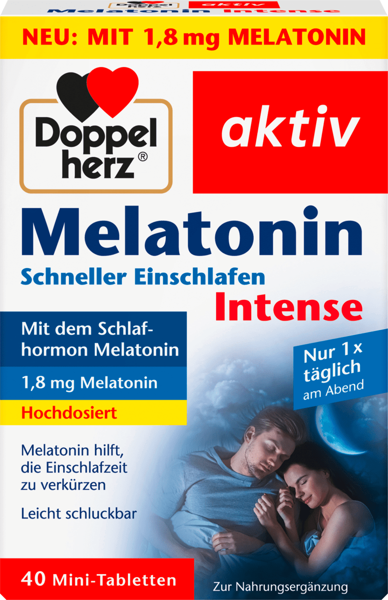 Melatonin Intense Mini Tabletten 40 St, 3,7 g