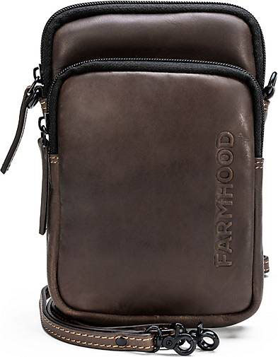 FARMHOOD Nashville Handytasche Leder 15 cm