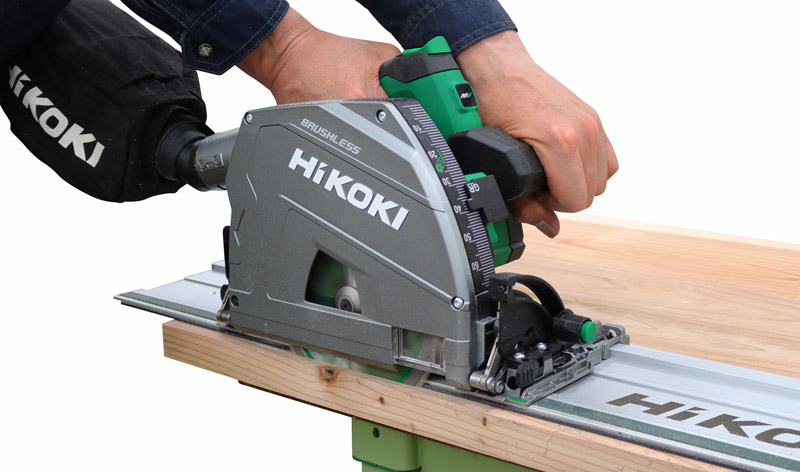 HiKOKI C3606DPAW2Z Akumulatorowa piła tarczowa szablasta 66 mm, wielonapięciowa, 36 V, bez akumulatorów i ładowarki, w walizce Hikoki System Case IV