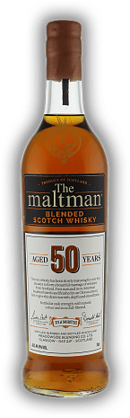 The Maltman Blended Scotch Whisky 50 Years 1972 Single Cask 44,9% The Maltman Blended Scotch Whisky 50 Years 1972 Single Cask 44,9% Ein weiteres Highlight in der Serie ungewöhnlich alter Blended Whiskys unter dem Maltman-Label. Alter 50 J. - 0,7	 Lit