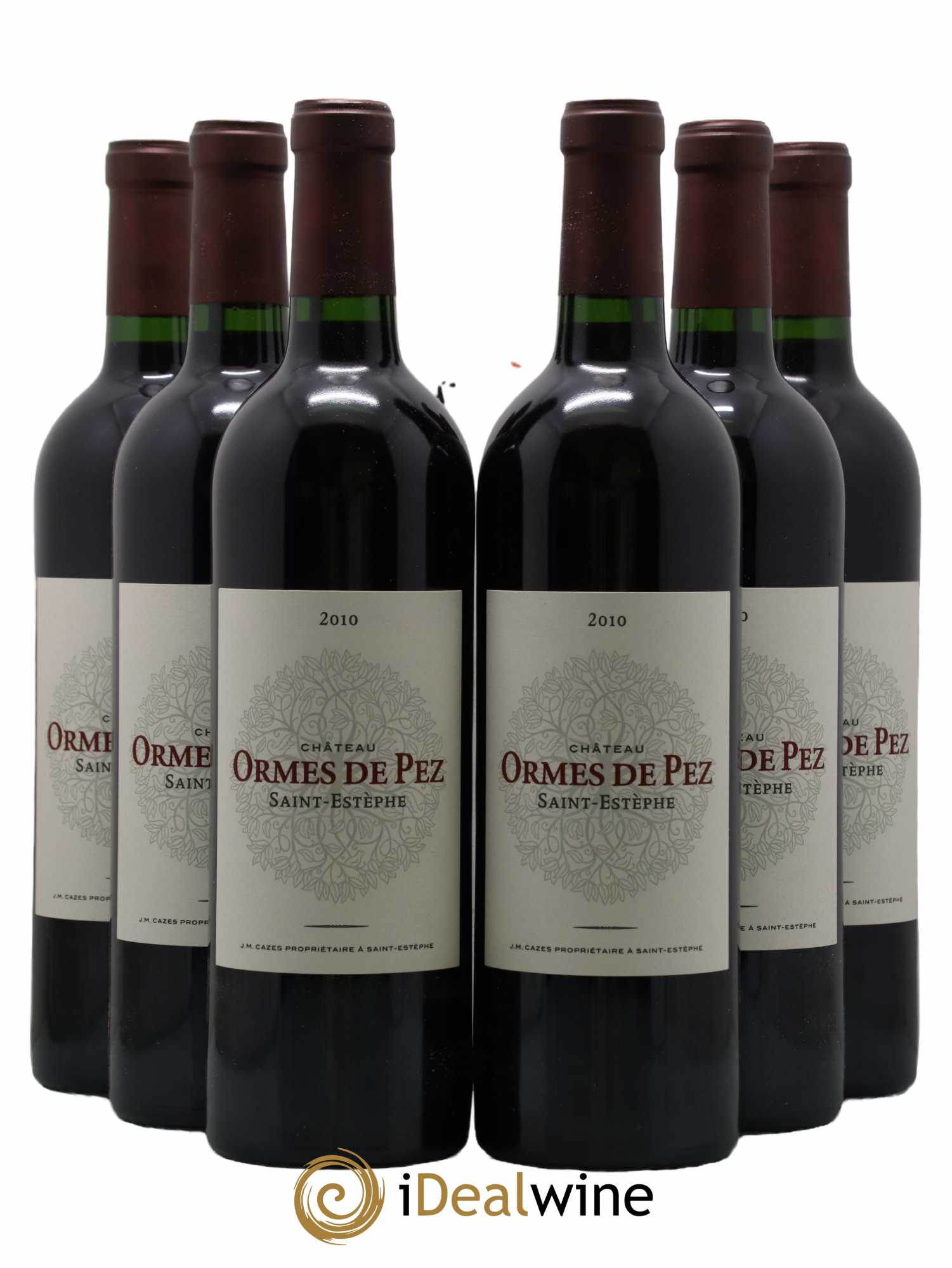 Château les Ormes de Pez  2010 - Lot de 6 Bouteilles