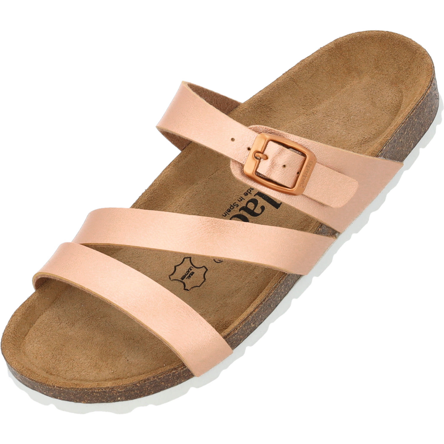 Palado Ikaria Metallic, Pantoletten, Damen, Rose