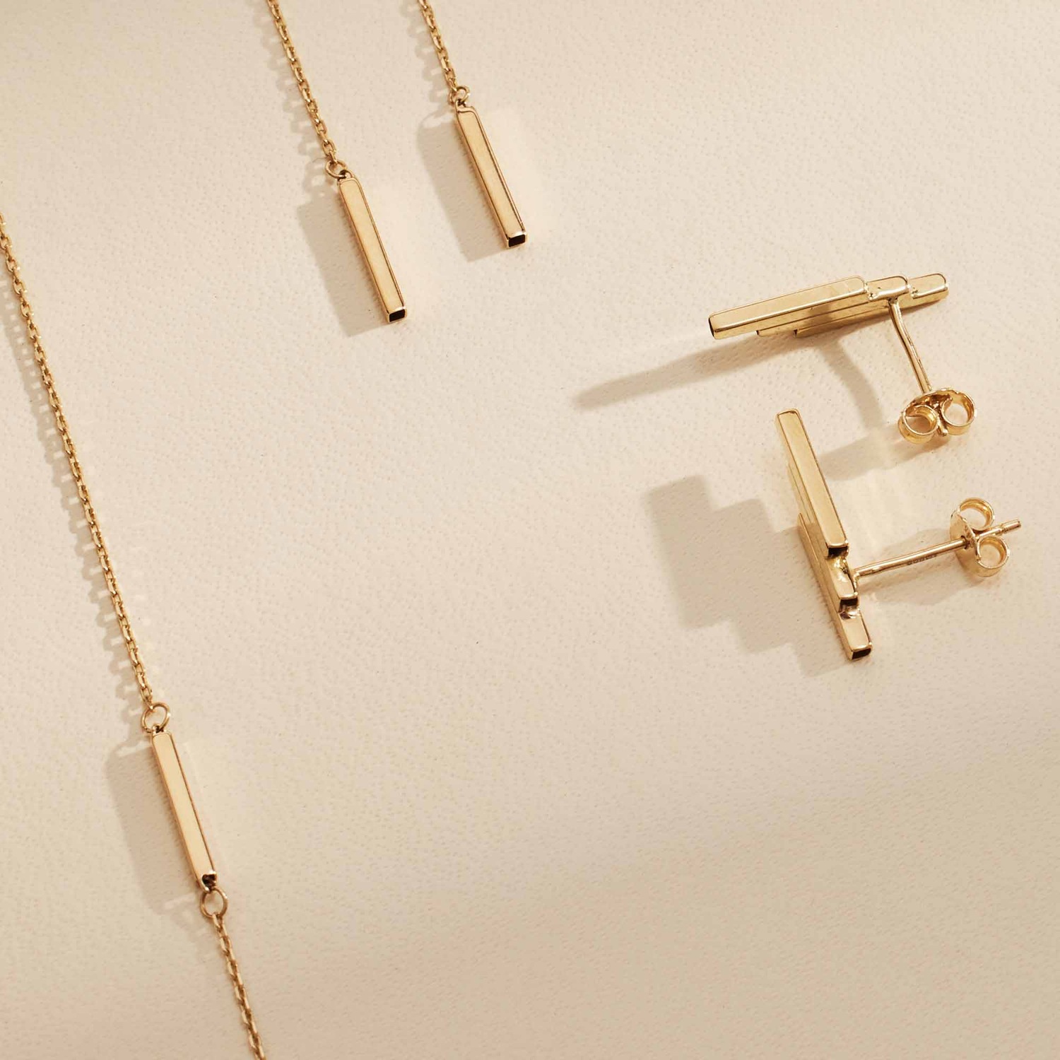 Le Marais Ohrhänger - 585 Gold / 14 Karat Gold