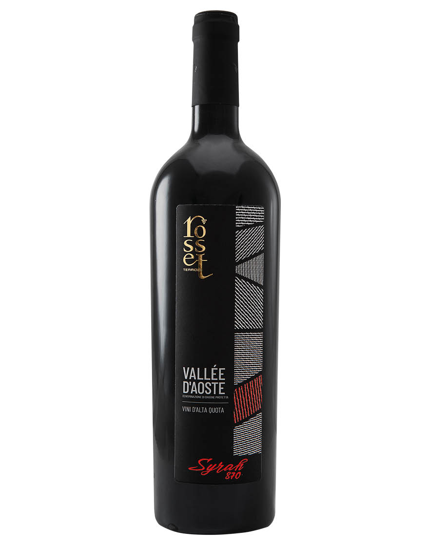 Valle d'Aosta DOP Syrah 870 2020 Rosset Terroir 0,75 ℓ
