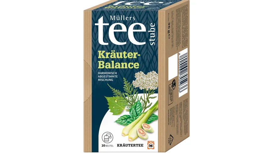 Müllers Teestube Kräutertee Beutel Kräuter-Balance 36 g