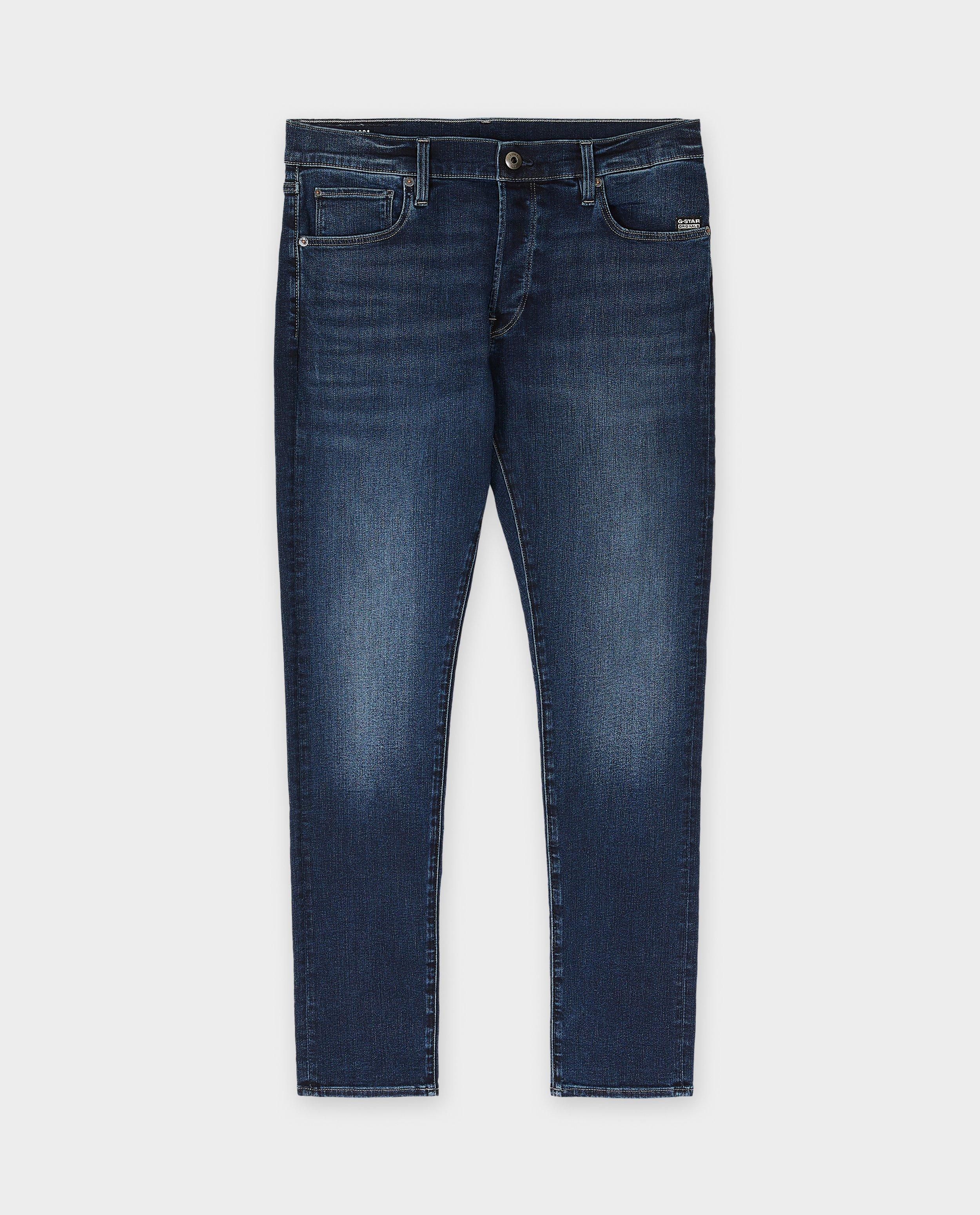 Blugi G-star albastru închis, croială slim fit albastru închis
