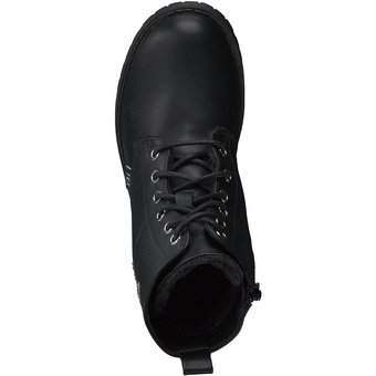 Puccetti Schnür Boots in schwarz