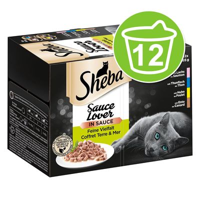 Multipack Sheba Varietäten Schälchen 12 x 85 g