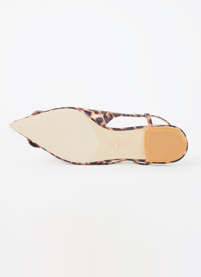 Dune London Confidence slingback with rhinestones