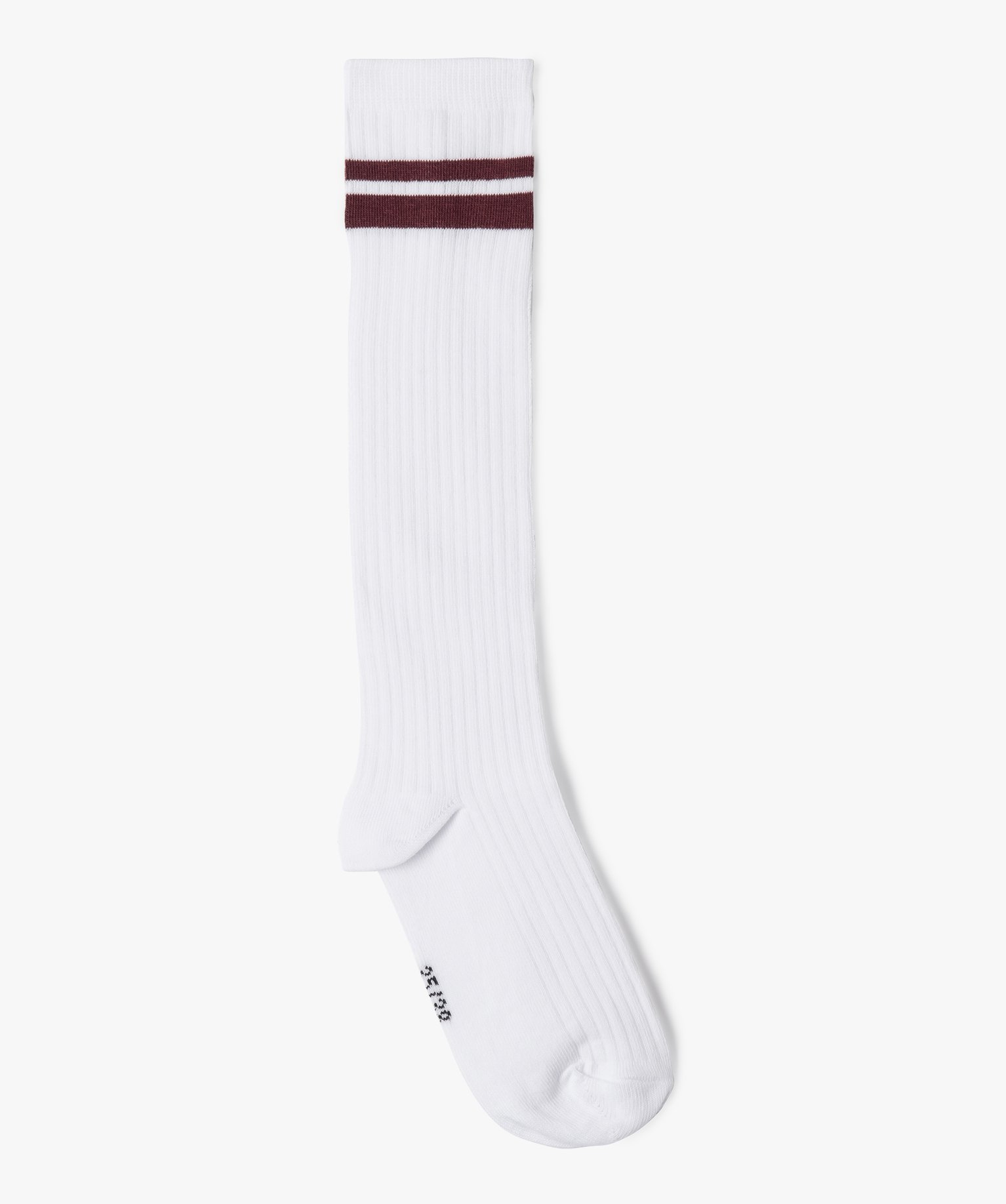Chaussettes de sport à tige montante enfant noir | GEMO