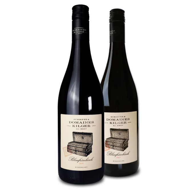 2er-Set: 2017 + 2018 Blaufränkisch Burgenland0,75l