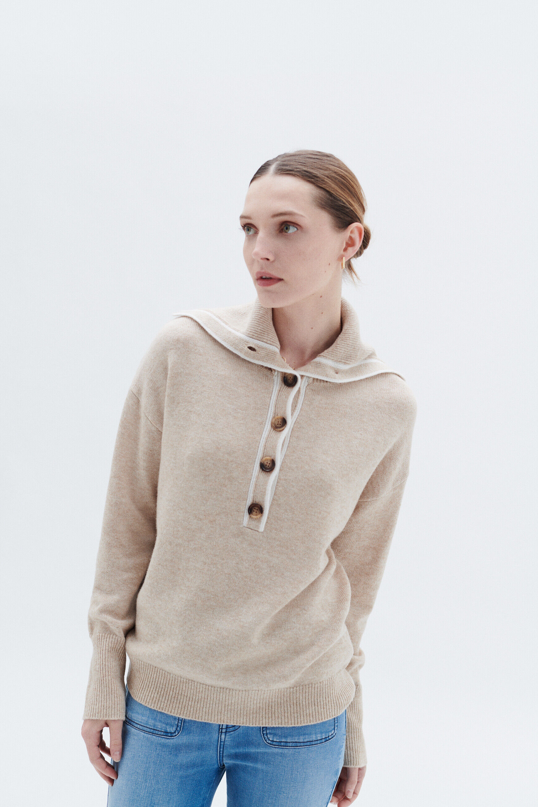 Pull marcelino marron femme