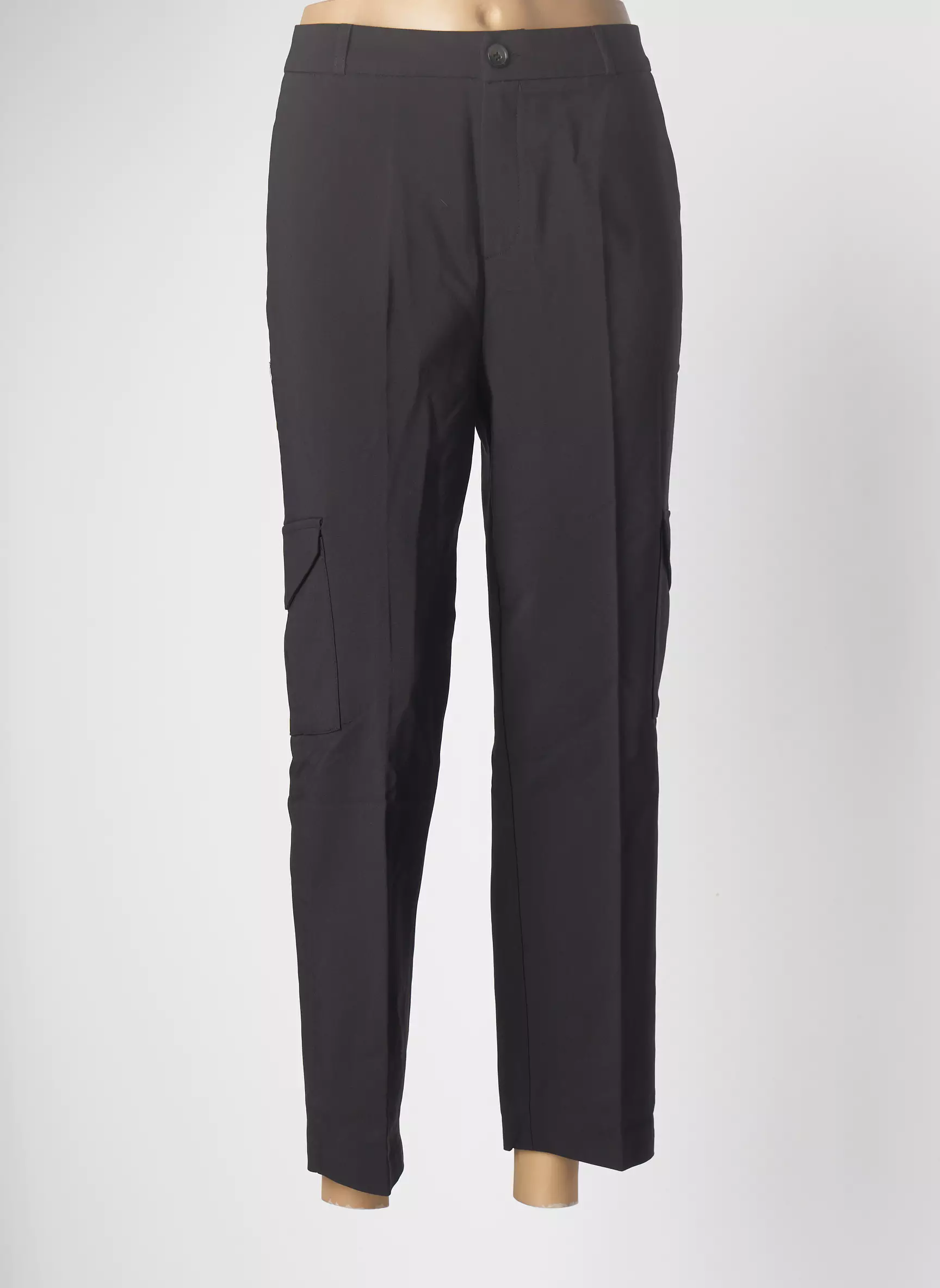 Only Pantalons Cargo Femme couleur noir