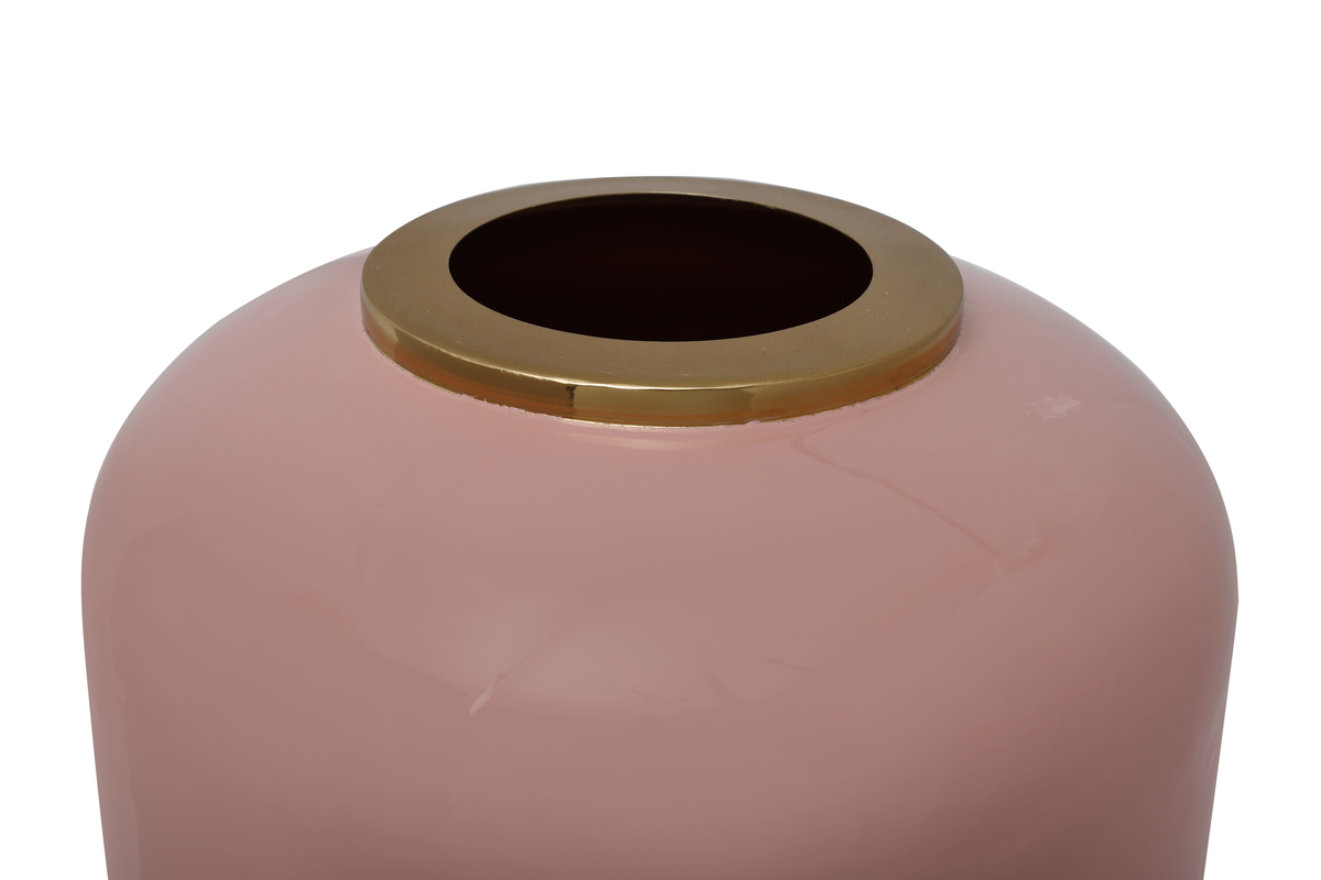 Kayoom Bodenvase Art Deco 205 Rosa / Gold