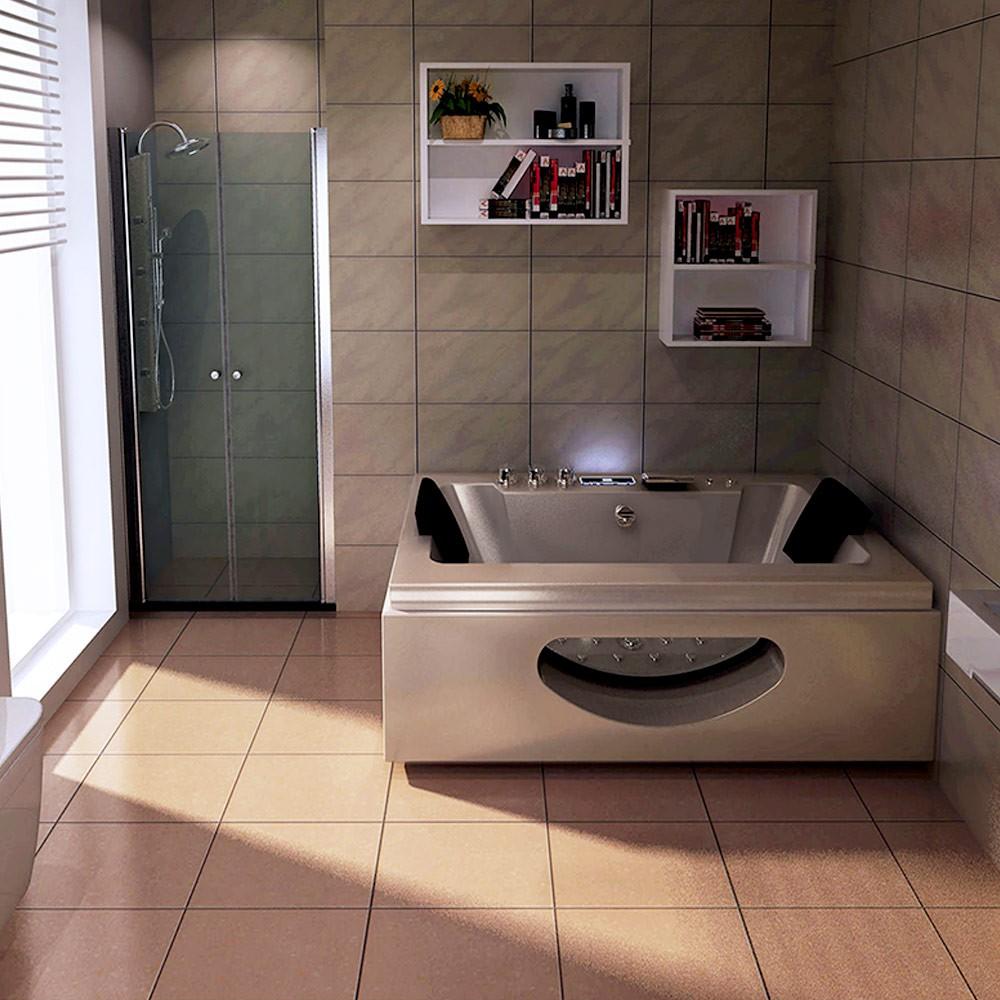 Home Deluxe Pendeltür LAVEA - 110 x 195 cm Klarglas