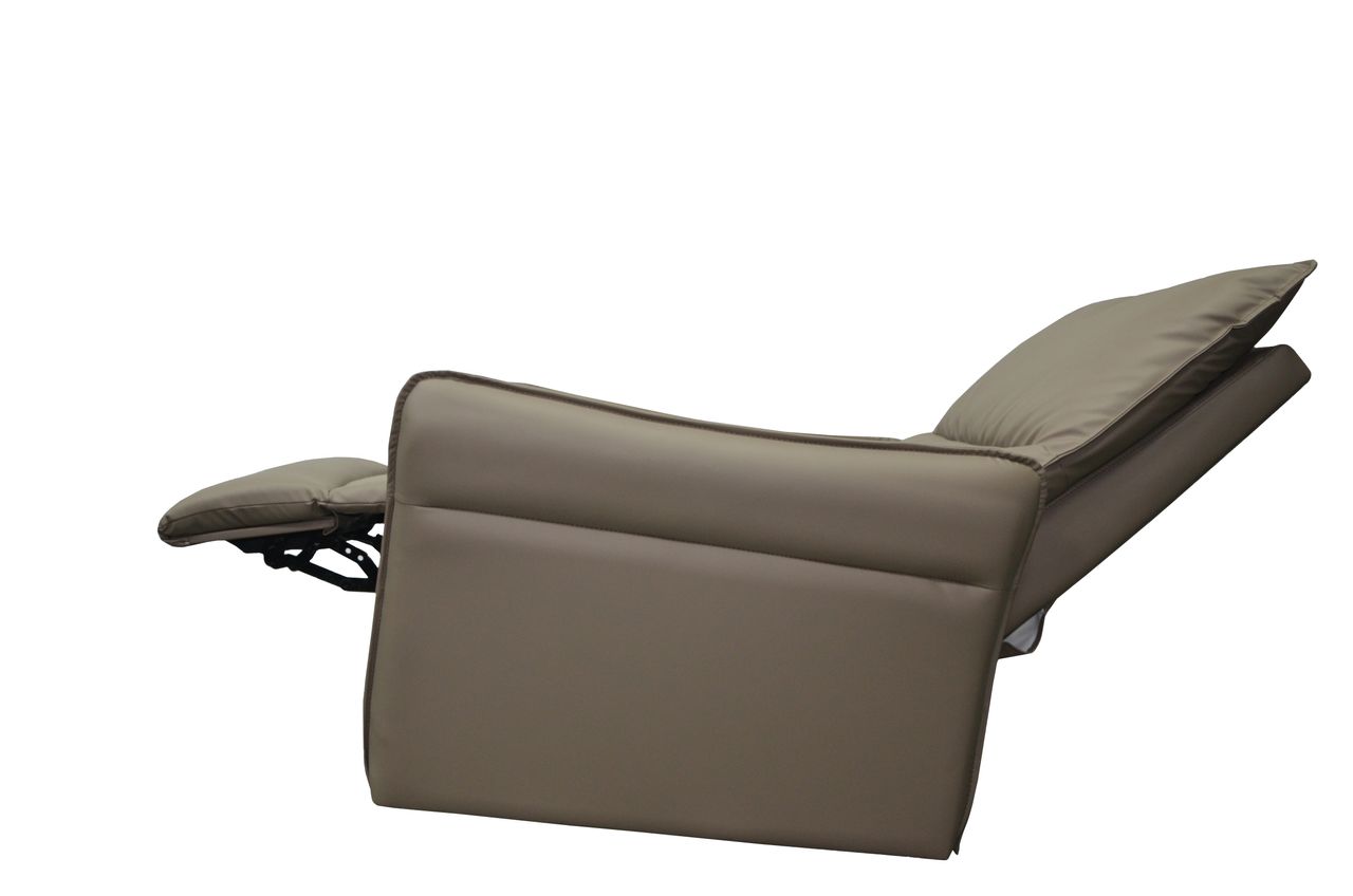 Happy Home Elektrischer Schaukel- und Massagesessel mit Heizfunktion, Beinanhebung & Airbag HWP74-BRN braun