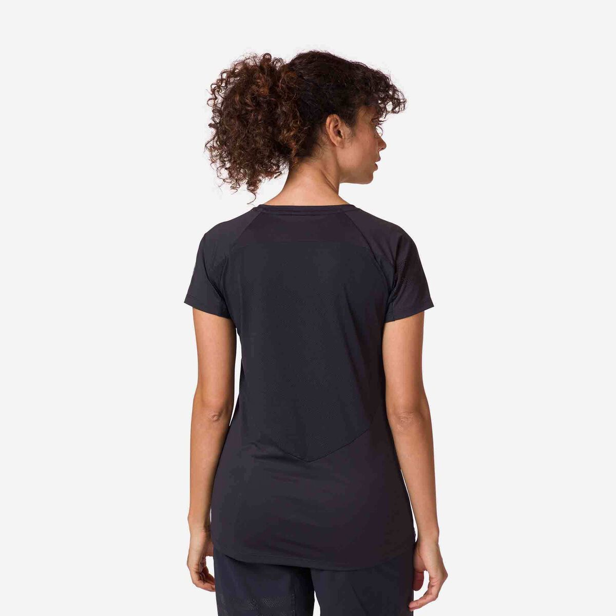 Kurzarm-Jerseyshirt für Damen Relaxed Fit