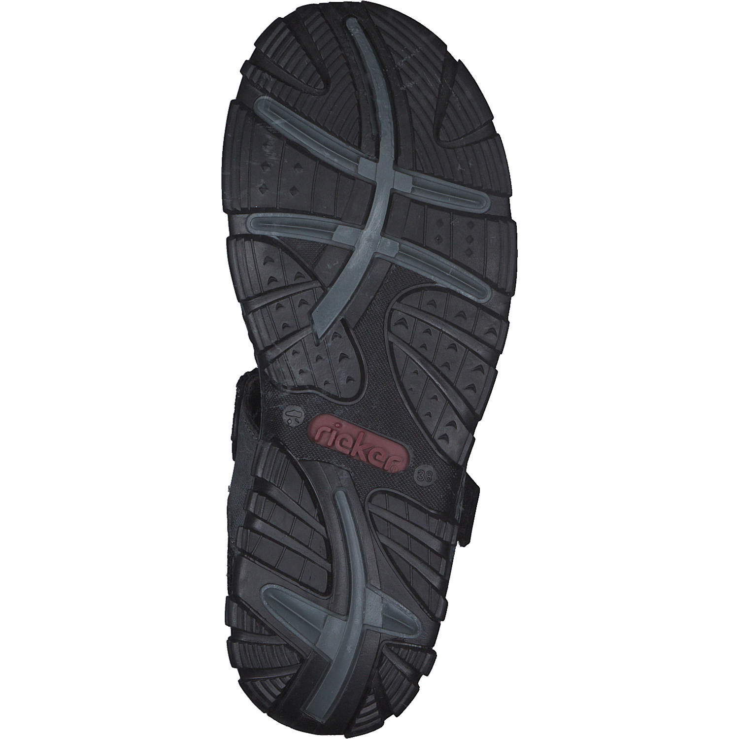 Rieker 68851, Sandalen, Damen, atlantic