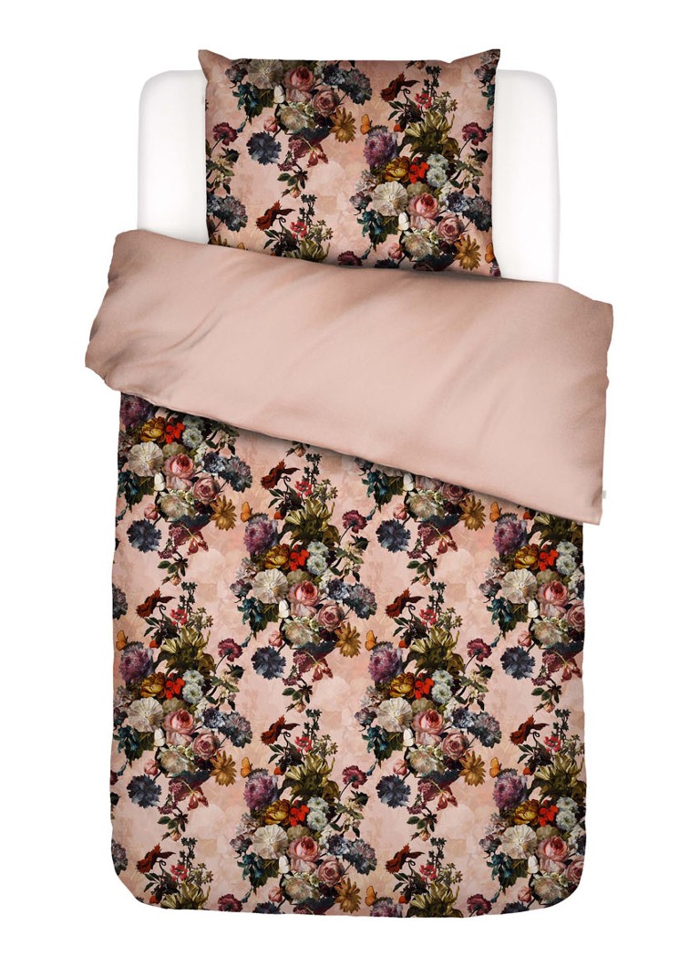 Housse de couette Essenza Karli en satin de coton 215 fils/cm² - taies d'oreiller incluses