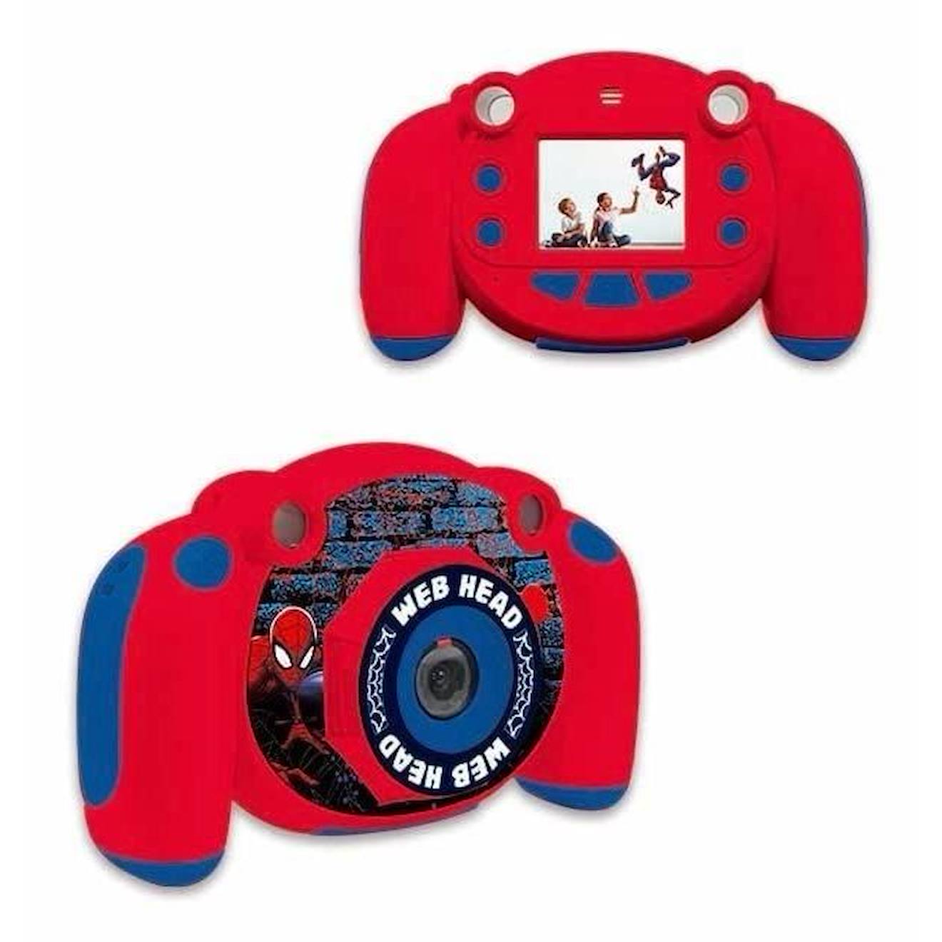 APN enfants Spiderman avec fonction photo et vidéo rouge
