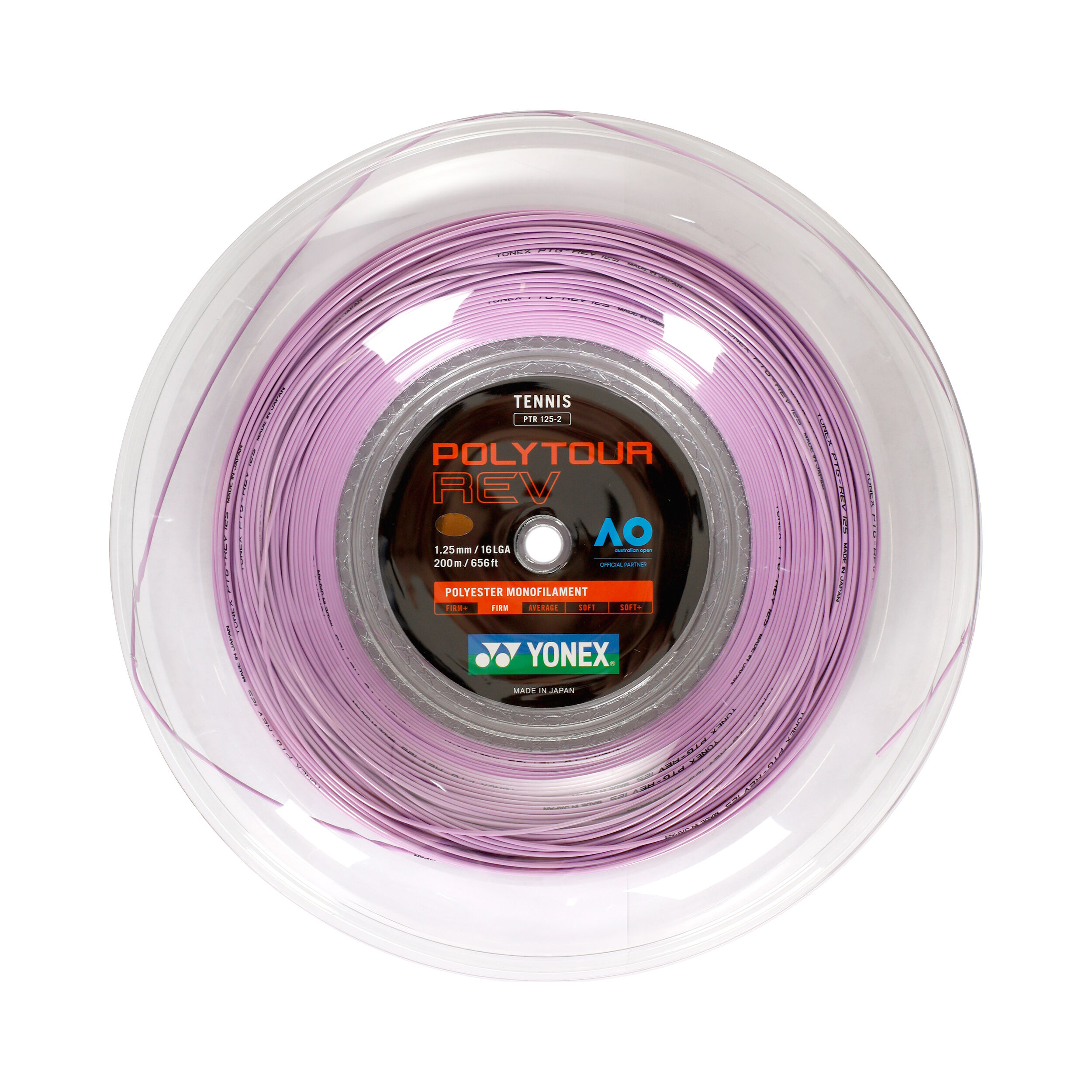 Poly Tour Rev Saitenrolle 200m - Lila