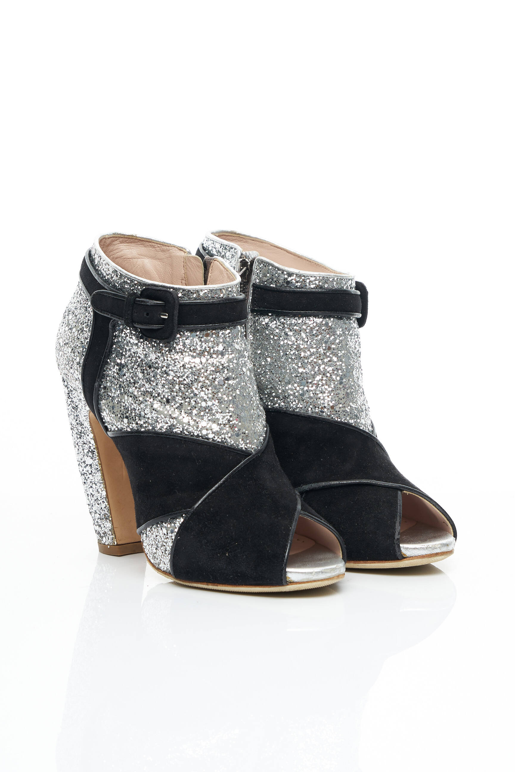 Miu Miu Bottines Femme couleur gris