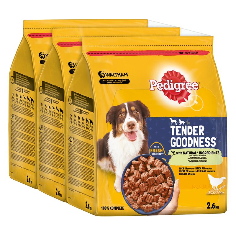 Pedigree Tender Goodness mit Geflügel zu TOP-Preisen | bitiba %