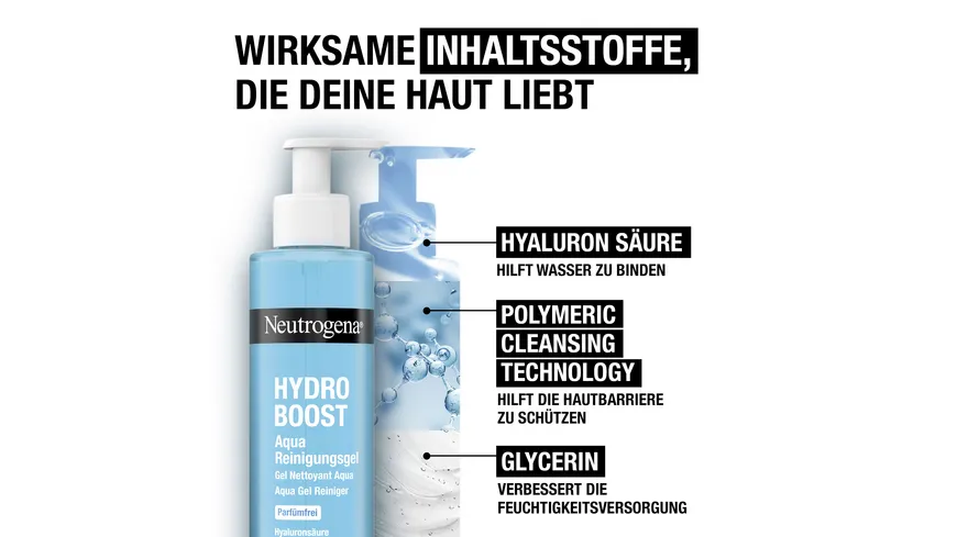 Neutrogena Hydro Boost Aqua Reinigungsgel 200 ml
