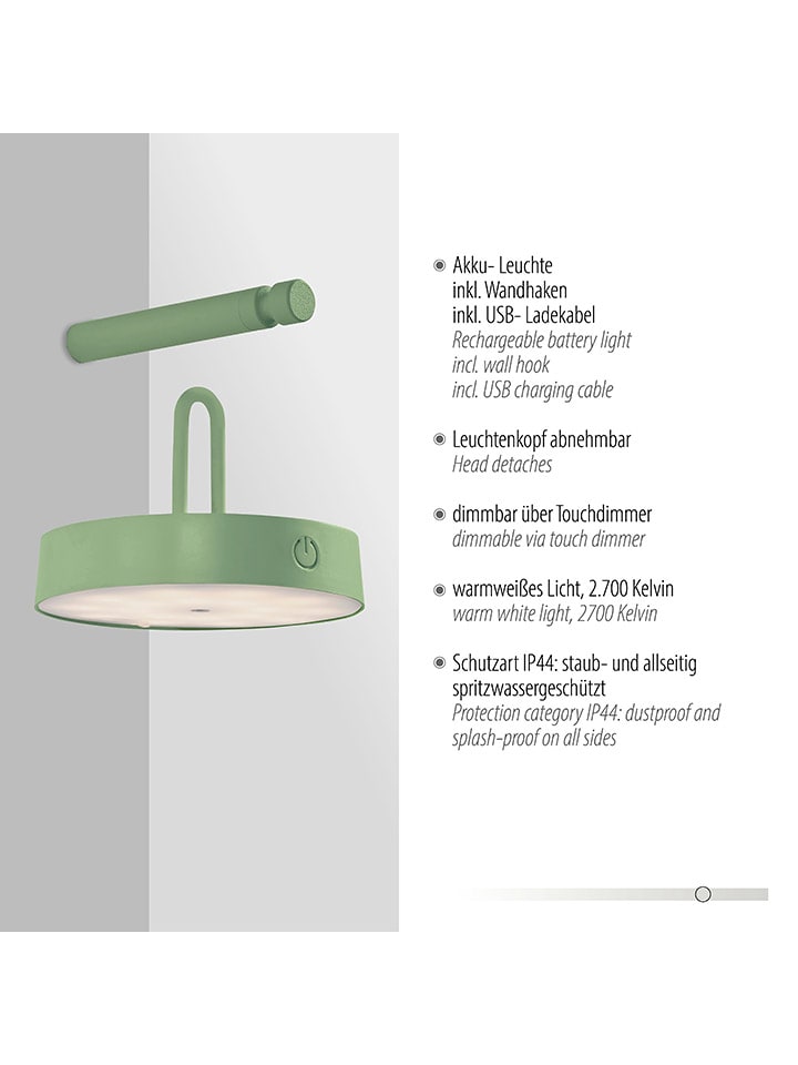 Just Light LED-Wandleuchte 