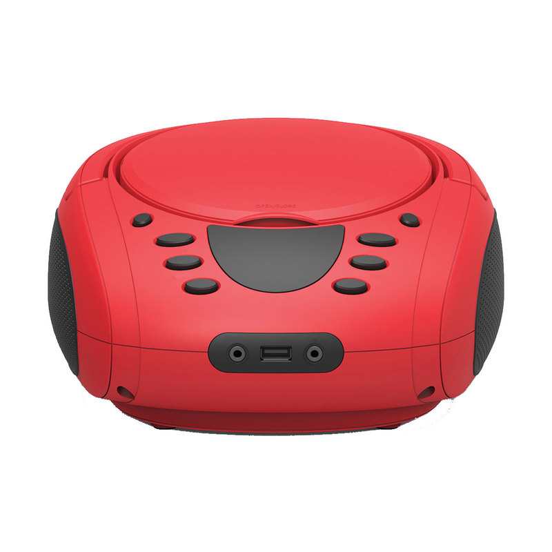Lecteur CD et Radio rouge WeKids